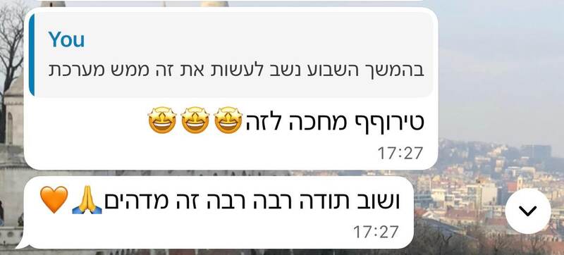 המלצה מלקוח 13
